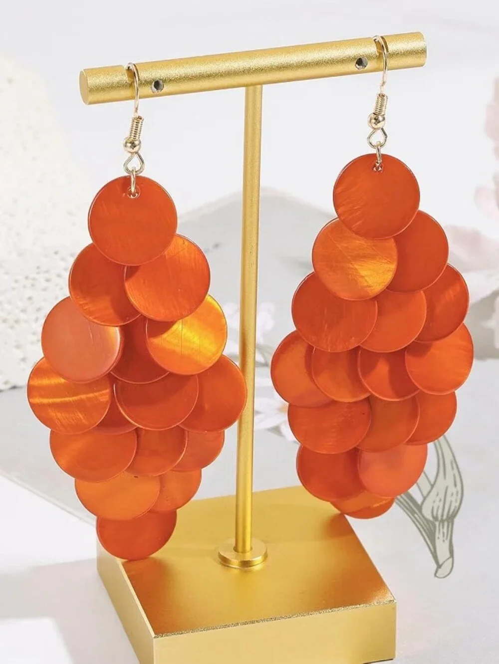 Chandelier Dangle Earrings Lightweight Statement
